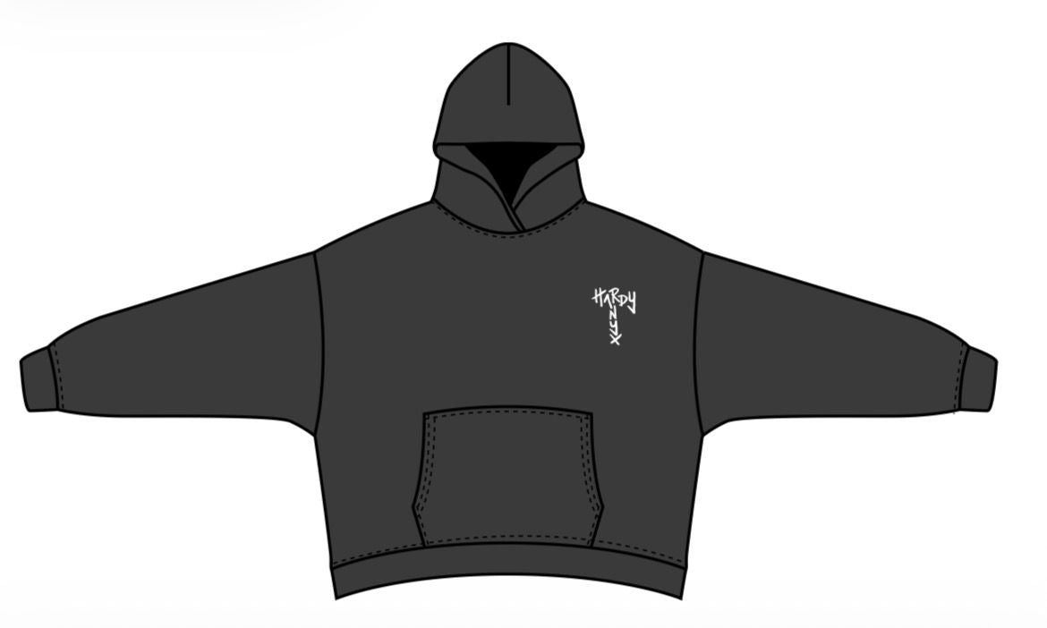 HARDYNYX BLACK SIG HOODIE