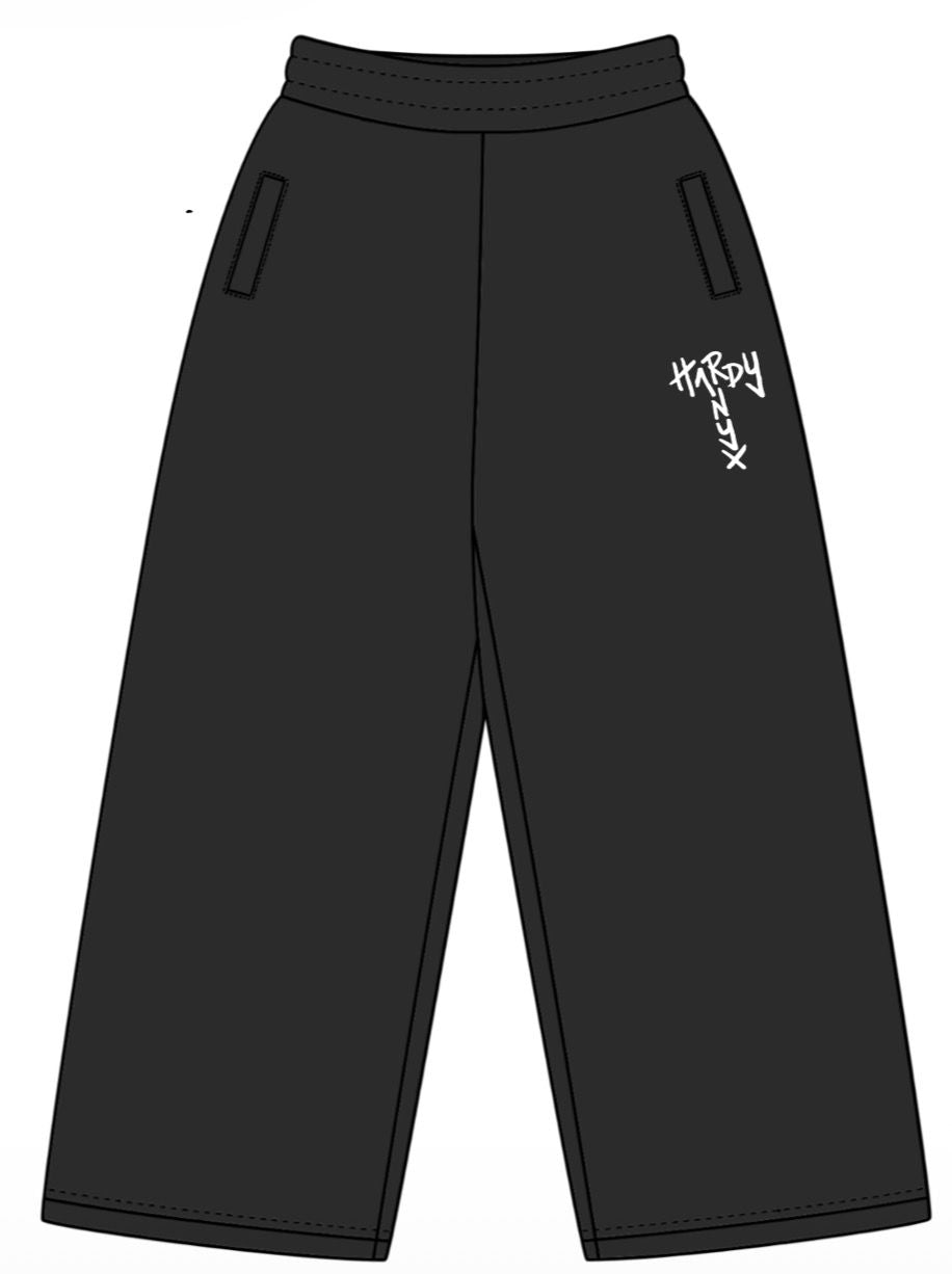 HARDYNYX BLACK SIG SWEATPANTS